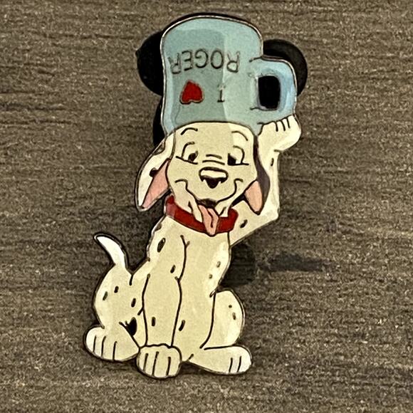 Disney Jewelry - Disney Parks 101 Dalmatian - Dalmatian Puppy & Mug I love Roger Trading Pin EUC